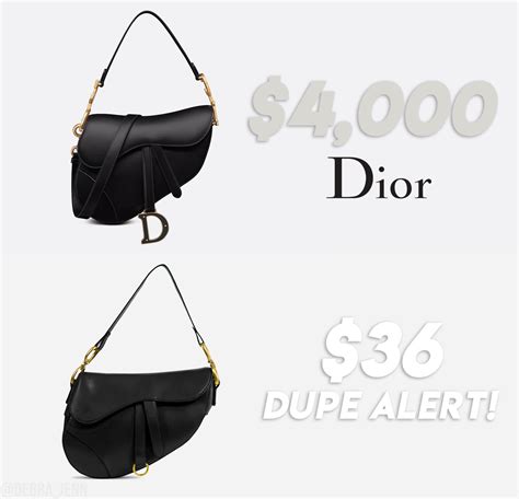 black dior saddle bag dupe|dior bobby bag dupe.